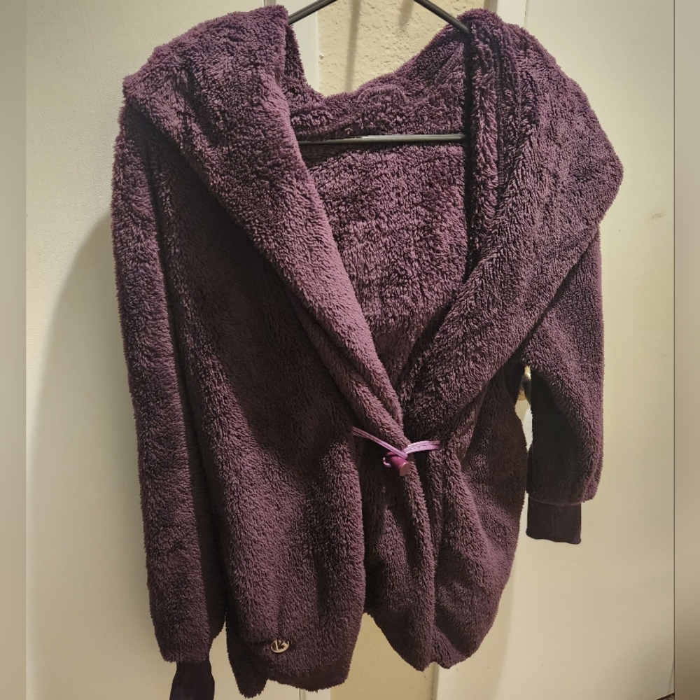 Buffbunny Collection Teddy Coat in color Violet, size S/M